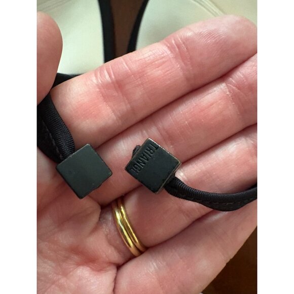 Triangl Chloe Neoprene Halter String Bikini Top ONLY White & Black Size Small - Picture 8 of 10